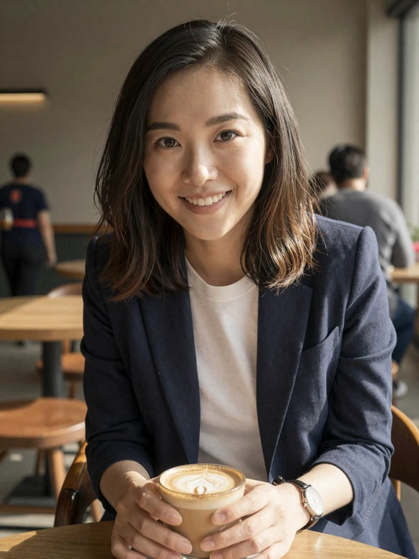 Lily, 29, verified Conektik member at a cafe - authentic dating profiles on Conektik review 2026